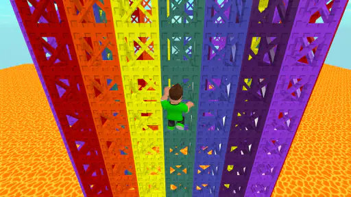 Obby's World Easy Parkour 4