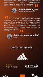 Ochy - Análise da corrida screenshot