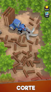 Ocioso Lumber Chopper Império screenshot