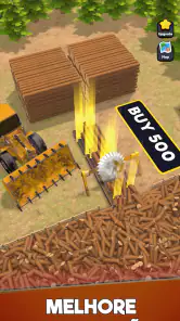 Ocioso Lumber Chopper Império screenshot