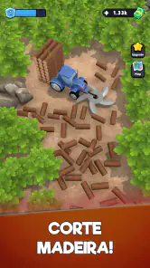 Ocioso Lumber Chopper Império screenshot