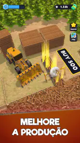 Ocioso Lumber Chopper Império screenshot
