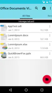 Office Documents Viewer (Pro) screenshot