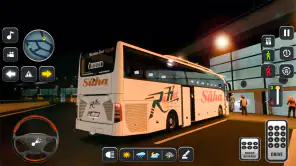 Offroad Bus Journey Bus Game screenshot