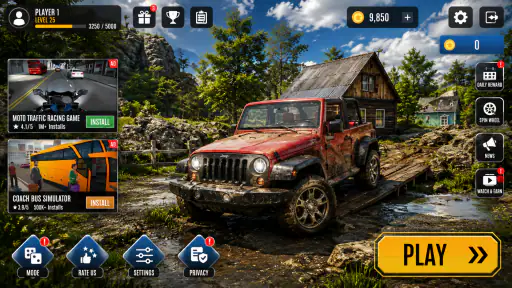 Offroad Driving Jeep Games 3D 5