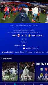 Oficial UEFA Champions League screenshot