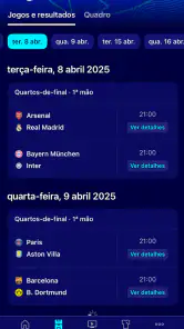 Oficial UEFA Champions League screenshot