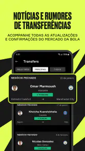 OneFootball Resultados Futebol screenshot