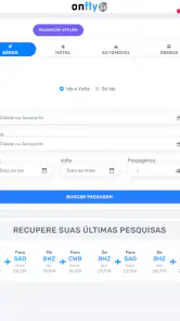 Onfly screenshot