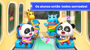 Ônibus Escolar do Bebê Panda screenshot