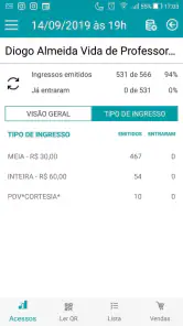 Organizador: Bilheteria Expres screenshot