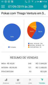 Organizador: Bilheteria Expres screenshot