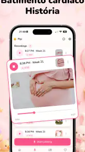 Ouça batimentos bebê: Thumpi screenshot