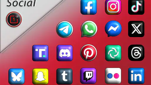 Oxigen 3D - Icon Pack 3