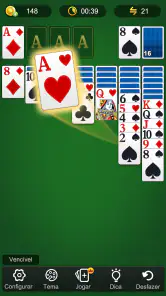 Paciência Classic Klondike screenshot