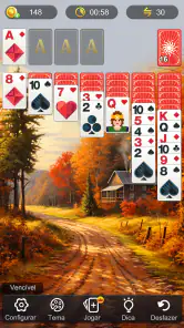 Paciência Classic Klondike screenshot