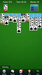 Paciência Spider - Carta screenshot