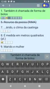 Palavras Cruzadas screenshot