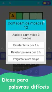Palavras Cruzadas screenshot