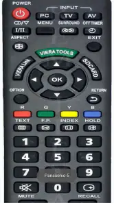 Panasonic Smart TV Remote screenshot