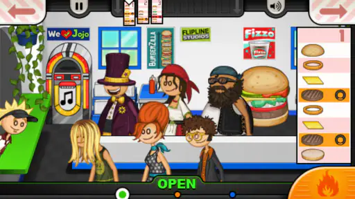 Papa's Burgeria To Go! 2