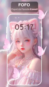 Papel de Parede Kawaii Fofo 4K screenshot