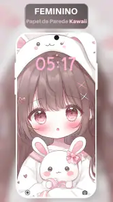 Papel de Parede Kawaii Fofo 4K screenshot