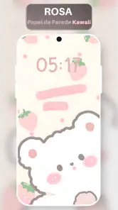 Papel de Parede Kawaii Fofo 4K screenshot