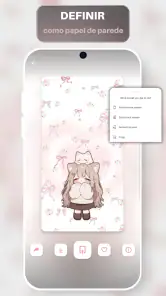 Papel de Parede Kawaii Fofo 4K screenshot