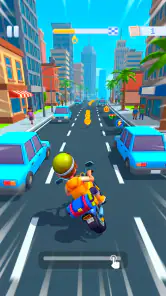 Paper Boy Race — Jogo da moto screenshot