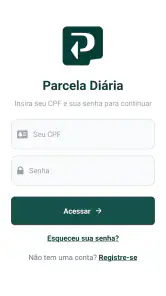 Parcela Diária screenshot