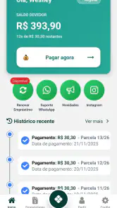 Parcela Diária screenshot