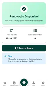 Parcela Diária screenshot