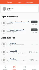 Parciais CFC screenshot