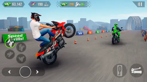 passeio de moto empinada 4