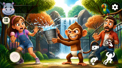 Pequeno Macaco: Bagunceiro do 6