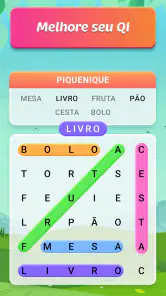 Pesquisa de palavras - Relax screenshot