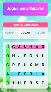 Pesquisa de palavras - Relax screenshot