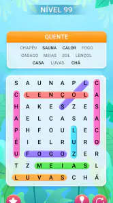 Pesquisa de palavras - Relax screenshot