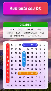 Pesquisa de palavras - Relax screenshot
