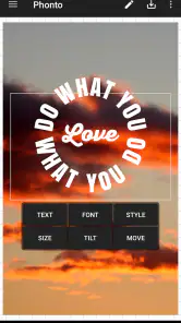 Phonto - Texto em Fotos screenshot