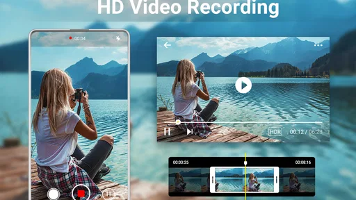 Câmera HD para Android: Câm 4K 8