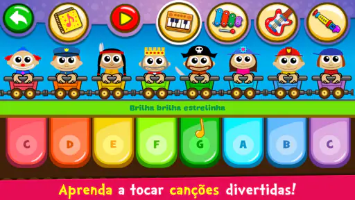 Piano Crianças Música Canções 5