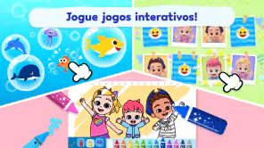 Pinkfong Bebê Tubarão: Jogos screenshot