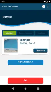 PiscinApp screenshot