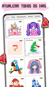 Pixel Colorir: Jogo de Pintar screenshot