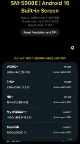 Pixels: Resolution+DPI Changer screenshot
