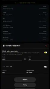 Pixels: Resolution+DPI Changer screenshot