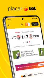 Placar UOL: Futebol e notícias 1