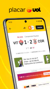 Placar UOL: Futebol e notícias screenshot